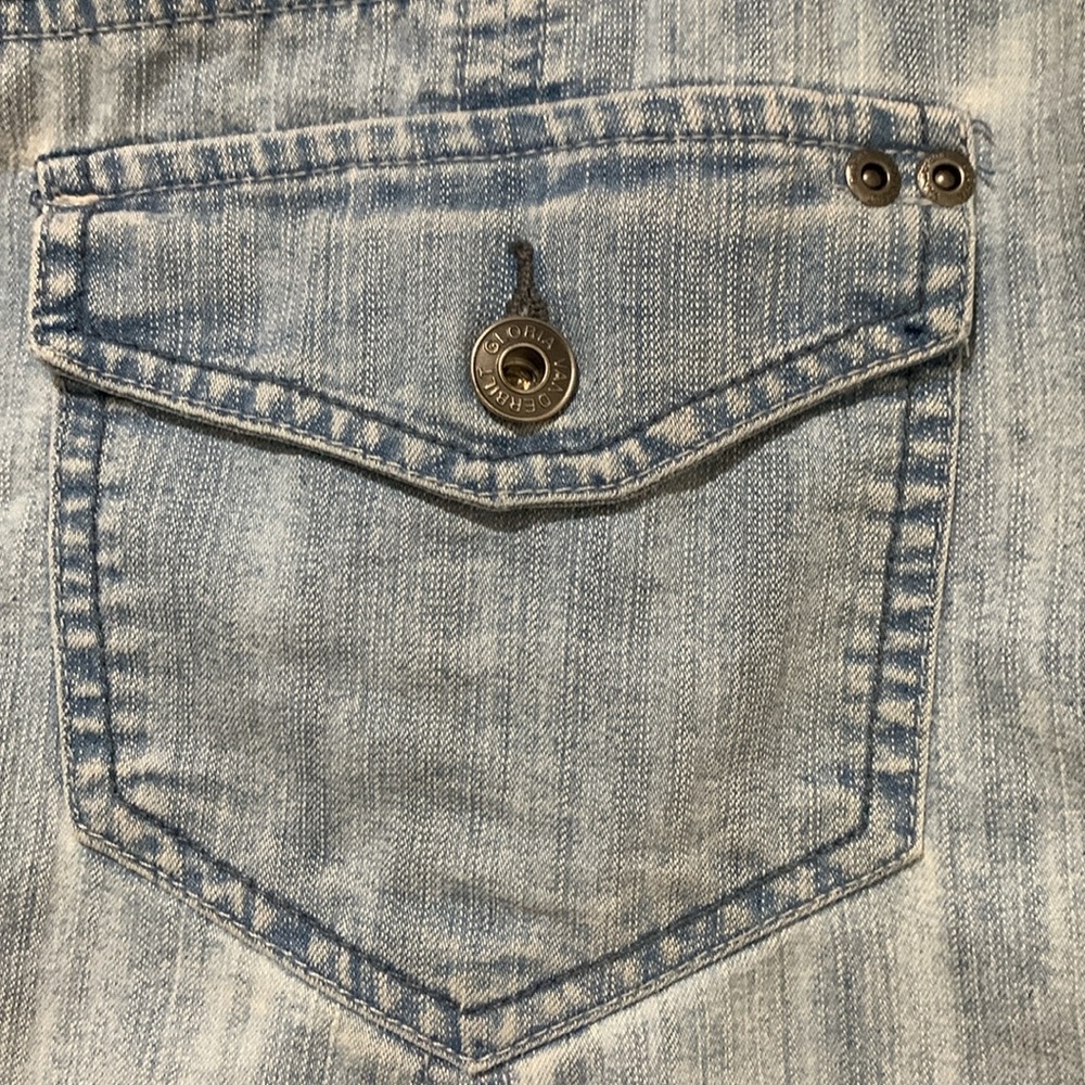 Jean skirt with shorts - Picture 7 of 12